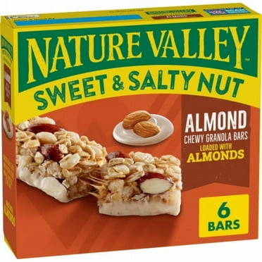 Nature Valley Sweet & Salty Nut Almond Granola bars 6 ct / 1.2 oz