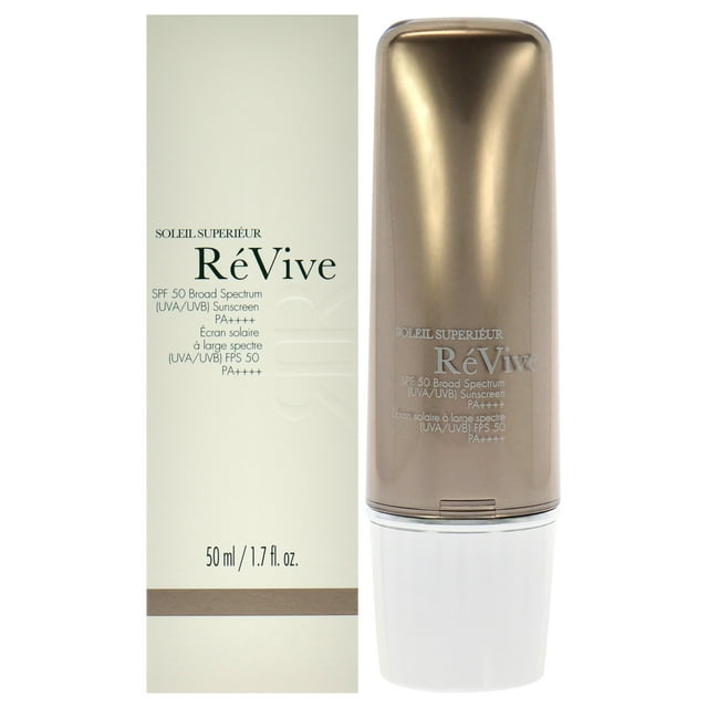 Soleil Superieur Amplio Espectro SPF 50 por Revive para Unisex - 1.7 oz Protector solar