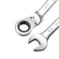 thumbnail image 3 of Unique Bargains 5/8" Flex-Head Ratcheting Combination Wrench SAE 72 Teeth 12 Point Ratchet Box Ended Spanner Tools, Cr-V, 3 of 5