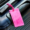 thumbnail image 4 of Protege Blue and Pink Jelly Luggage Tags, 2 Count, 4 of 7