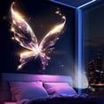 thumbnail image 3 of USB-Powered Galaxy Butterfly Projector Night Light, 10 Slides Starry Sky Ceiling Projector, Portable Rotating Ambiance Lamp for Bedroom, Gaming Room, Party Decor, Gift for Kids & Adults, 3 of 9