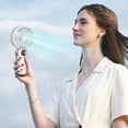 thumbnail image 4 of XGFHYJEH Hand Held Fan, Mini Fan Handheld, Hand Held Fan Rechargeable, Portable Folding Hand Held Cooling Fan, 4 of 7