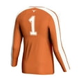 thumbnail image 3 of Youth GameDay Greats Texas Orange Texas Longhorns #1 Lightweight Volleyball Fashion Jersey, 3 of 3