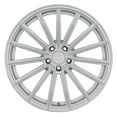 thumbnail image 3 of Xo London 19X8.5 5X120 35Et 76.1Cb Silver W/ Brushed Face Wheel, 3 of 3