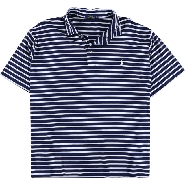 Ralph Lauren Mens Soft Touch Polo Shirt, nwtnvymu, Big & Tall, 2XLT