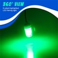 thumbnail image 6 of 12V LED Fishing Light with Clips, Underwater Bait Light for Lake Pond Saltwater, Durable Submersible Fish Finder Lamp for Night Fishing and Boat Use Blue, 6 of 8