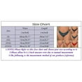 thumbnail image 2 of Qinhaie Lace Thongs For Women Plus Size Sexy Underwear T Back Stretch Womens Thongs Underwear Under $2 Ladies' Plus-Size Transparent Lace Sexy Lace-Up Comfort Underwear Green Lace Underwear Set Xxxxl, 2 of 5