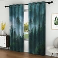 thumbnail image 3 of Lfeey Blackout Curtains, Living Room Darkening Grommet Window Drapes 2 Panel, 42x63 in, 3 of 6
