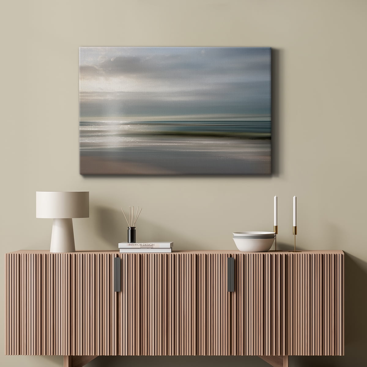 Wexford Home Setting Sun Premium Gallery Wrapped Canvas, 32" x 48" - Ready to Hang