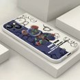 thumbnail image 1 of Funda de silicona suave para iPhone, carcasa de lujo con diseño de oso para modelos 14, 13, 12, 11 Pro MAX, Mini, 6, 7, 8 Plus, X, XR, XS Max, novedad de 2023 Fivean unisex, 1 of 2