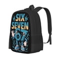 thumbnail image 6 of 6 7 Six Seven Backpack Fashion Travel Backpack Laptop Backpack Simple And Large Capacity Backpack 16.5 Inch, 6 of 9