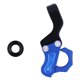 thumbnail image 1 of Gancho para casco CNC aleación de aluminio bolsa de equipaje suspensión espejo retrovisor montaje apto para Yamaha XMAX250/300/400 azul, 1 of 5