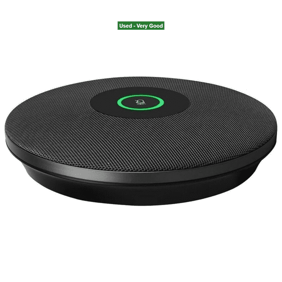 Pre-Owned ROCWARE RM702 Wired Microphone for Voice, Corporate, Conference Room - 50 Hz to 16 kHz - Omni-directional - Desktop, Ceiling Mount - RJ-45, Auxiliary Jack, USB 2.0 Type C