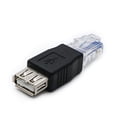 thumbnail image 2 of pitrice Female USB to Male Network Adapter Home Office Hotel Portable Wired Camera Internet Converter Conversion Connector Transverter, 2 of 9