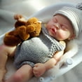 thumbnail image 5 of Mini Reborn Doll MYREBABY Henry de 7 cm de cuerpo completo de silicona para niño, 5 of 5