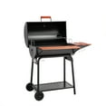 thumbnail image 6 of Royal Gourmet CC1830V 30" Barrel Charcoal Grill with Wood-Painted Side Table and Front Table, 6 of 13