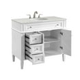 thumbnail image 2 of Elegant Decor Park Avenue 40" Wood Single Bathroom Vanity in Gray, 2 of 7