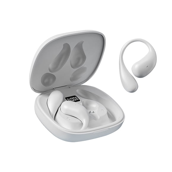 Auriculares Inalámbricos Bluetooth Auriculares Inalámbricos Bluetooth 48Hrs Play Back Auriculares Deportivos con Pantalla Led Over-Ear Buds con Auriculares Micrófono Incorporado para el Entrenamiento