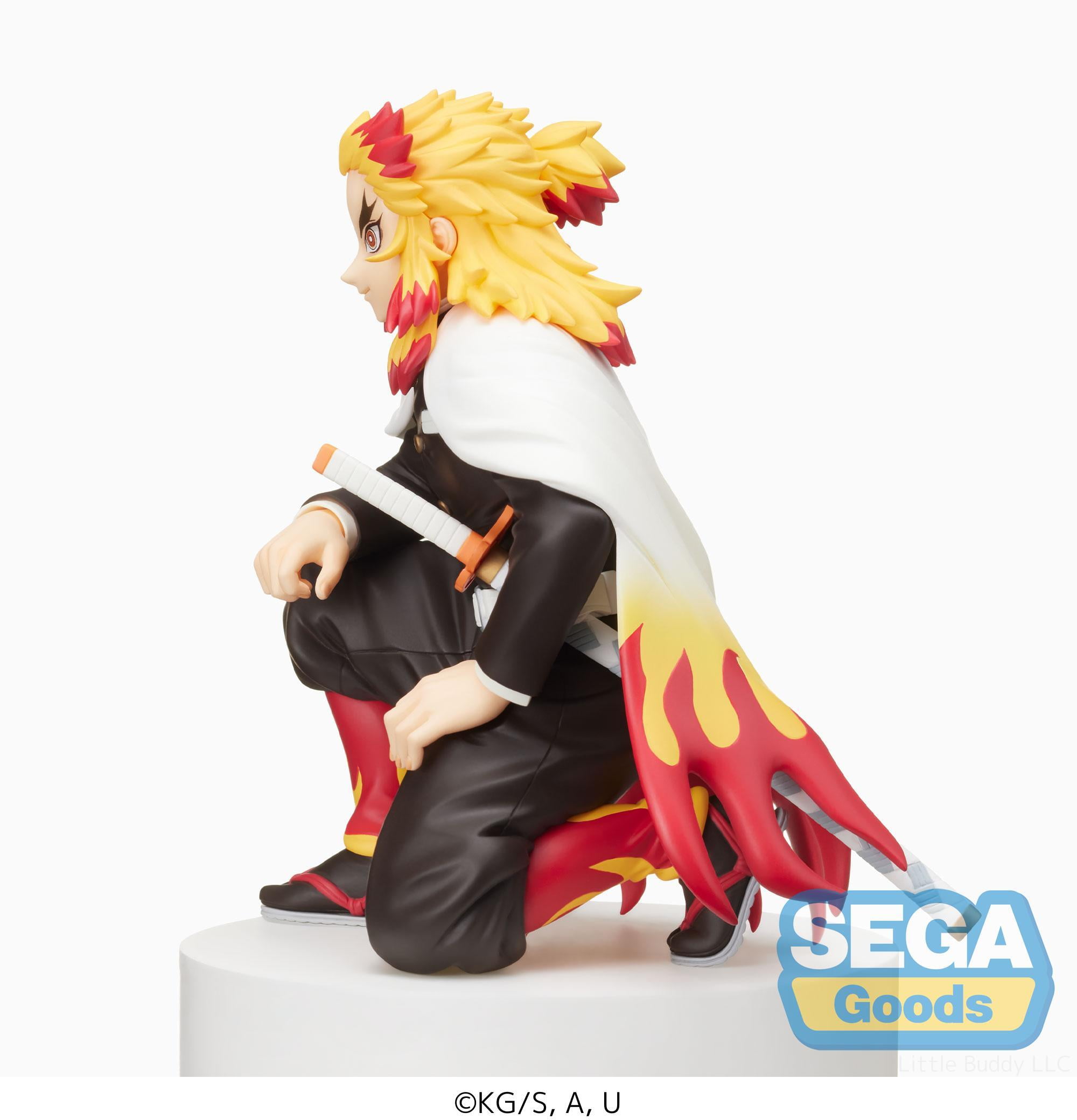 SEGA Demon Slayer: Kimetsu no Yaiba Kyojuro Rengoku Premium zitfiguur