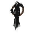 thumbnail image 2 of Corona colgante para exteriores, corona de fantasmas de Halloween, adornos frontales de Halloween, accesorios de decoración para la casa de fantasmas, valor inmejorable, 2 of 12