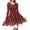 Love Red Heart, variant on FKELYI Size XS Slip Dress for Women Casual Red Heart Womens Slip Dresses Midi Length Durable Summer Dresses Valentine's Day Gfit