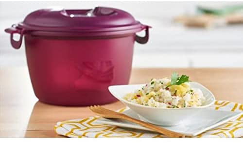 Tupperware Microwave Rice Cooker Purple - Large cup - Walmart.com