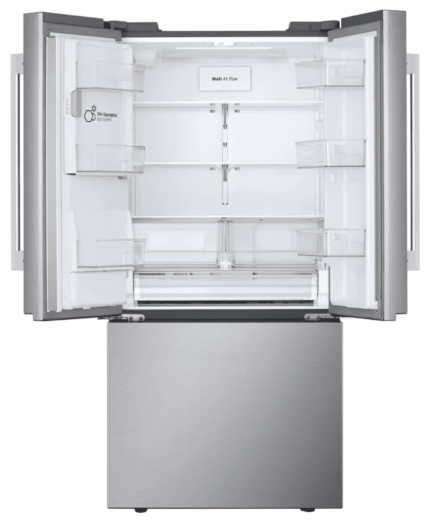 LG LF20G6331S 20 cu. ft. 3-Door French Door, Counter-Depth MAX Refrigerator with Hybrid Handles