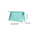thumbnail image 3 of Jelly Series Cosmetic Bag PVC Water Proof Storage Bag Cosmetic Bag Solid Color Cosmetic Bag, 3 of 6