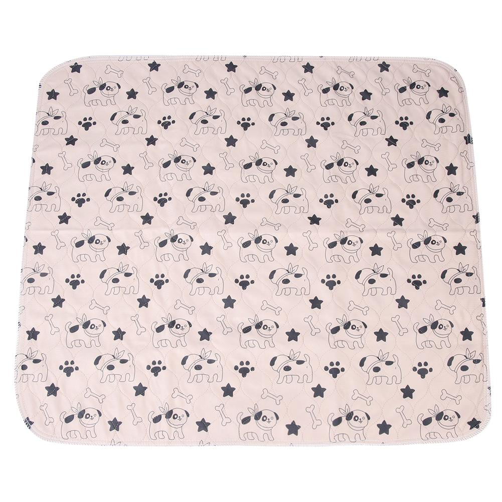 Kritne Dog Pee Pad, 3 Sizes Reusable Waterproof Puppy Dog Cat Pee Bed Pad Carpet Urine Pet