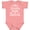 Mauve, variant on Inktastic Daddy is My Valentine Girls Girls Baby Bodysuit