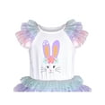 thumbnail image 4 of Robe Fille Tutu Danse Jupe à Volants Lapin de Pâques Ballet Anniversaire 6 Ans, 4 of 6