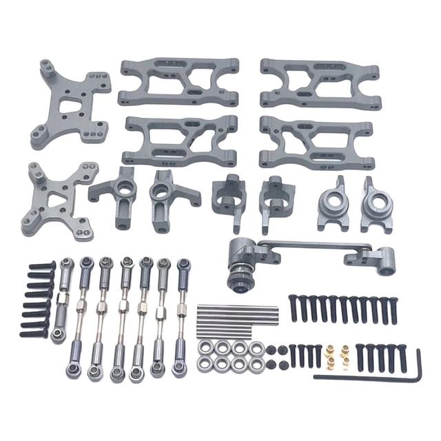 Accesorios de brazos oscilantes Hugo para 144010 144001 144002 124019 Piezas de actualización de coche RC