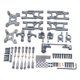 thumbnail image 1 of Accesorio de actualización de metal para amortiguadores delanteros y traseros para Wltoys 144010, 144001, 144002 y 124019 Titanio, 1 of 6