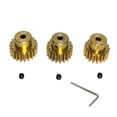 thumbnail image 4 of Engranaje de piñón de motor 32P M0.8, eje de 3,175 mm, reemplazo con tornillos y llave para 1/10 18T 19T 20T, 4 of 8