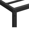 thumbnail image 4 of Senfot Queen Size Low Profile Metal Bed Frame - 6" Mattress Foundation Support, Black, 4 of 8