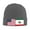 Deep Heather, variant on America Mexico Flag Winter Beanie Hats for Men Women Warm Cozy Knitted Cuffed Skull Cap Black