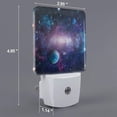thumbnail image 2 of Pofeuu Planets Stars And Galaxies1 Print Night Lights Plug into Wall with Dusk-to-Dawn Light Sensor, LED Nightlight for Bathroom, Adult, Hallway-EU, 2 of 7