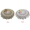 thumbnail image 3 of Nappe en Coton Nappe en Dentelle Couverture de table Ronde en Dentelle, 3 of 6