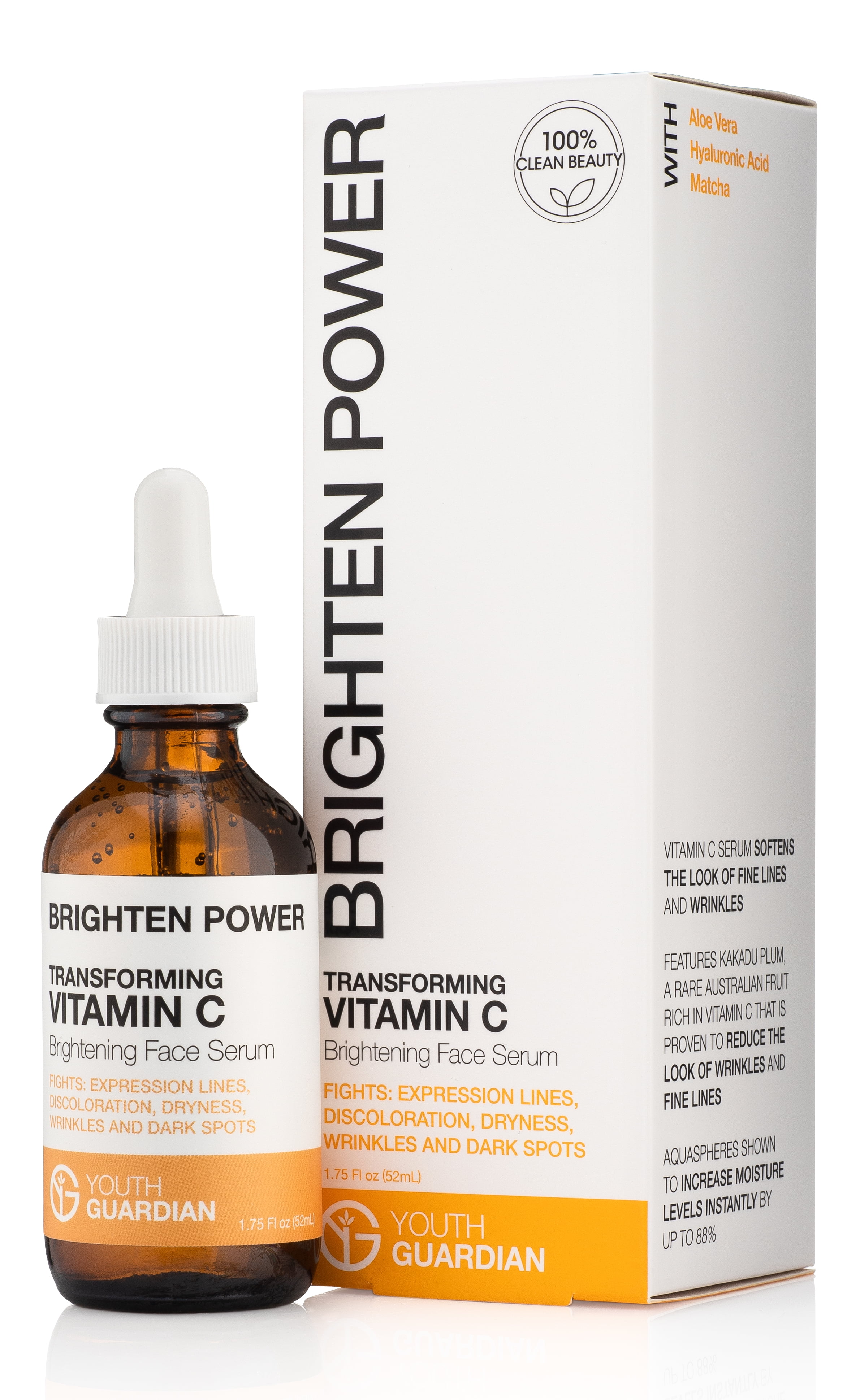 Youth Guardian Transforming Vitamin C Brightening Face Serum 1.75 fl oz (52mL)