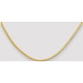 thumbnail image 2 of 14K Yellow Gold 2.5Mm Silky Herringbone Chain (Width 2.5) (Length 16) - Jbsp, 2 of 5