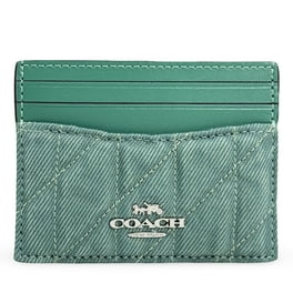 Coach Womens Mini Skinny Id Case In Signature Canvas CI185-B4NQ4