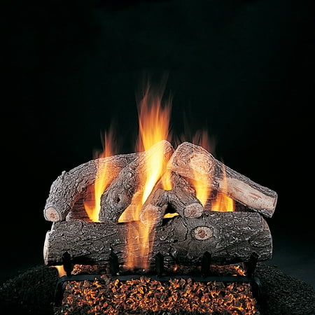 

Rasmussen Frosted Oak Log Set w/ 18 (F) Burner and Remote Pilot NG 18
