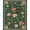 Green, Pattern 1, variant on Flatwoven High Traffic Area Rug, Elegant Deep Green, Non Slip, Stain Resistant, Washable Area Rugs for Living Room, Bedroom(Green, 4X6)