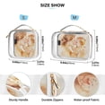 thumbnail image 4 of Clear Makeup Bags with Handle Large Opening 2 Pack Set Toiletry Bag Quart Size Bag, for Women Man Traveling Travel Essentials, Toiletries and Other. Mothers Day, 4 of 5