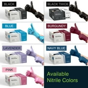 Fifth Pulse Disposable Nitrile Gloves L [100] Latex & Powder Free Gloves - Blue