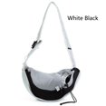 thumbnail image 1 of Portador de cachorros S/L para viajes al aire libre, bolso de hombro para perros, bolso de malla Oxford de un solo cabestrillo, bolso de mano cómodo, bolso transpirable para gatos Tan Jianjun  unisex, 1 of 2