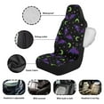 thumbnail image 6 of Binienty Halloween Waterproof Car Seat Covers Front Seats with Side Airbag Breathable Comfortable Car Seat Covers & Accessories Universal for SUV Truck Van, Bat Moon, 6 of 8