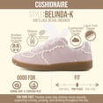 thumbnail image 3 of Cushionaire Kid's Belinda Lace Detail Casual Sneakers for Girls – Cute and Stylish Ribbon Lace-Up Girls Shoes with Soft Cushion Support, 3 of 22