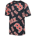 thumbnail image 2 of Youth Stitches Navy Boston Red Sox Allover Team T-Shirt, 2 of 3