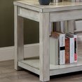 thumbnail image 6 of Furniture of America Keller 1-Shelf End Table, Antique White, 6 of 6